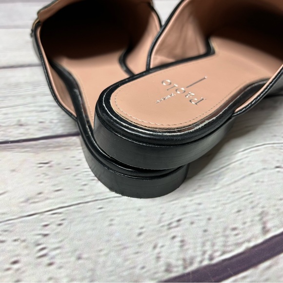 LINEA PAOLO Black Slip On Loafers - Picture 4 of 7